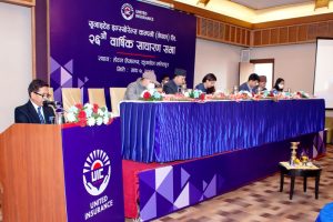 यूनाइटेड इन्स्योरेन्सको २६ औं वार्षिक साधारण सभा सम्पन्न