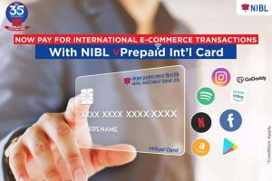 नेपाल इन्भेस्टमेन्ट बैंक ‘भी-प्रिपेड इंटरनेशनल कार्ड’ सेवा सुरु