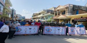 तुलसीपुरमा अनिबार्य मास्क अभियान सुरु, अटेरि गर्नेलाई अनद स्पट जरिवाना