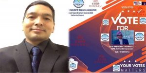 एनआरएनए अमेरिका क्यार्लिफोनिया च्याप्टरको उपाध्यक्ष पदमा केसीको उमेद्वारी दर्ता