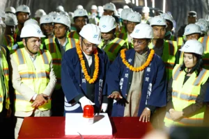सिस्ने खोला नागढुङ्गा सुरुङ मार्गको ब्रेक थ्रु