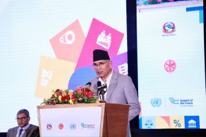 न्यून राजस्व र बढ्दो सार्वजनिक ऋणको दायित्वले विकास वित्त परिचालनमा समस्या : अर्थमन्त्री पौडेल