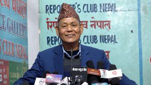 खेल क्षेत्रको विकासका लागि सबैभन्दा ठूलो चुनौति भौतिक पूर्वाधार हो : मन्त्री चौधरी