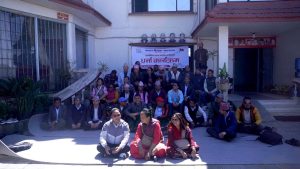 माओवादी केन्द्रीय कार्यालयमा शिक्षकहरूको धर्ना: आन्दोलनलाई थप चर्काइने