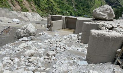 बाढीले क्षतिग्रस्त रसुवागढी जलविद्युत मर्मतपछि सञ्चालनमा