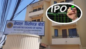 स्नो रिभर्स लिमिटेडलाई १८ लाख ७५ हजार कित्ता आईपीओ निष्कासन गर्न धितोपत्र बोर्डको अनुमति