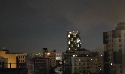 हरानमा दुई चरणको हवाई आक्रमण, केही स्थानमा ब्ल्याकआउट