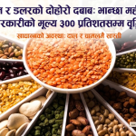 इन्धन र डलरको दोहोरो दबाब: भान्छा महँगिँदा तरकारीको मूल्य ३०० प्रतिशतसम्म वृद्धि