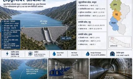 मुगु कर्णाली जलाशययुक्त जलविद्युत आयोजना : वातावरणीय प्रभाव मूल्याङ्कन (ई आइए) को मस्यौदा प्रतिवेदन सार्वजनिक