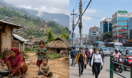 गरिबी घटे पनि ग्रामीण–शहरी क्षेत्रबीचको खाडल अझैं कायम, बेरोजगारी र लैङ्गिक असमानतामा चुनौती