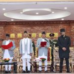 नवनियुक्त प्रधानन्यायाधीश डा.शर्माले लिए पद तथा गोपनीयताको शपथ