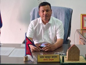 पर्यटकीय क्षेत्रको विकासमा ‘पर्यटन गुरु योजना’ मार्फत अघि बढेका छौँ : नगर प्रमुख खड्का पर्यटकीय क्षेत्रको विकासमा ‘पर्यटन गुरु योजना’ मार्फत अघि बढेका छौँ : नगर प्रमुख खड्का
