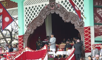 गणतन्त्र राष्ट्र निर्माण एक महान प्रेरणा र अभिभारा हो : राष्ट्रपति पौडेल