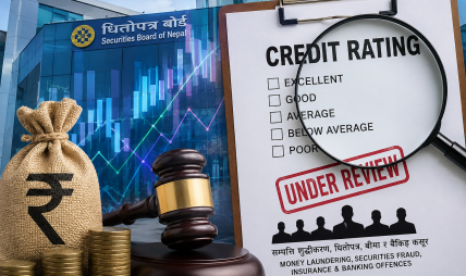 दीपक भट्ट प्रकरणको असर : १८ कम्पनीको क्रेडिट रेटिङ निगरानीमा दीपक भट्ट प्रकरणको असर : १८ कम्पनीको क्रेडिट रेटिङ निगरानीमा