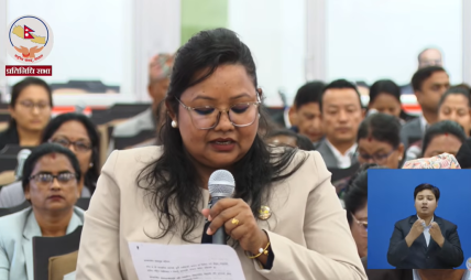 देश फेसबुकको पहुँचले होइन, संविधान र राज्यको संस्थाले चलाउनुपर्छ : नीता घतानी देश फेसबुकको पहुँचले होइन, संविधान र राज्यको संस्थाले चलाउनुपर्छ : नीता घतानी