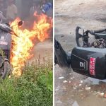 रोकिराखेको सुपर सोको इलेक्ट्रीक स्कुटरमा आगलागी रोकिराखेको सुपर सोको इलेक्ट्रीक स्कुटरमा आगलागी